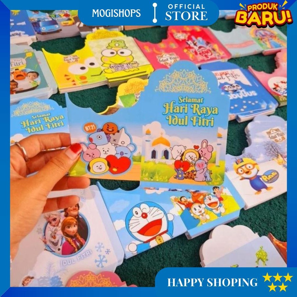 

1000 Lembar Amplop Medium Karakter Lengkung Terbaru D Terlaris