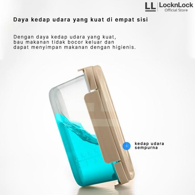 

Murah Locknlock Kotak Makan Gift Set Chak Chak 920Ml 3P Set - Ltn330S3Ivy