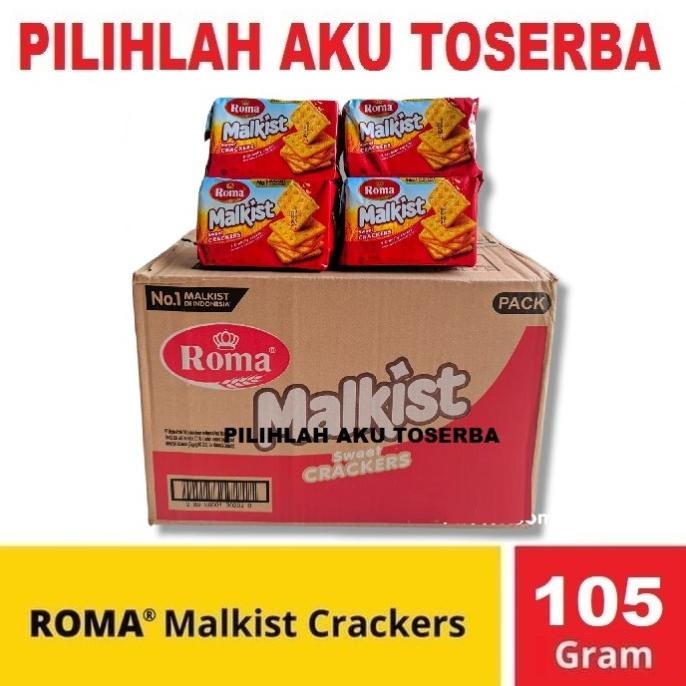

Sale Biskuit Roma Malkist Crackers 105 Gr - ( Harga 1 Dus Isi 30 )