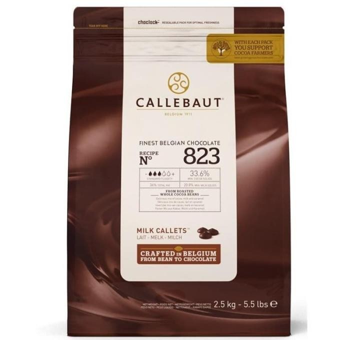 

Murah Callebaut 823 Chocolate Milk Caramel Choco Coklat Conveture Coin 500Gr
