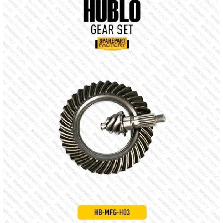 Gear Set / Gigi Nanas Gardan Mitsubishi 4D34 / Ps 120 / Ps120 Ragasa F349 17.5Cn 6X37 By Unopart Id 