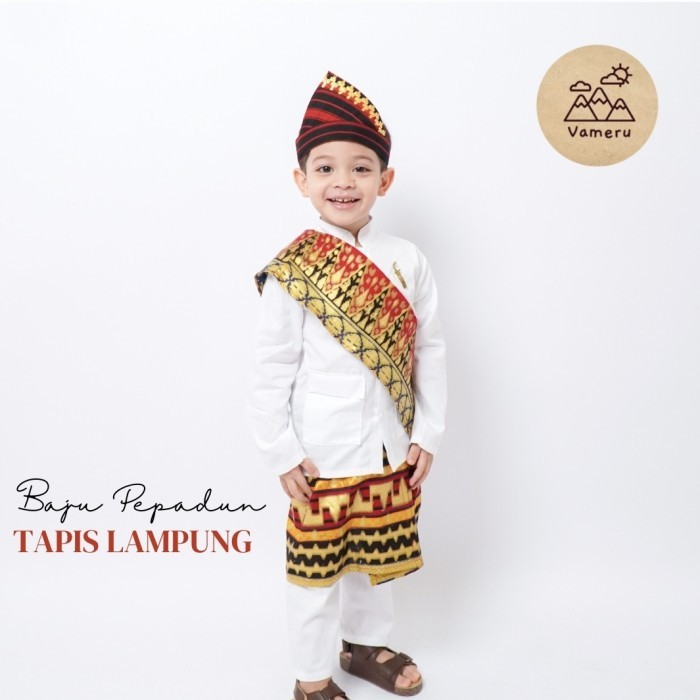 BAJU ADAT LAMPUNG ANAK TAPIS PEPADUN