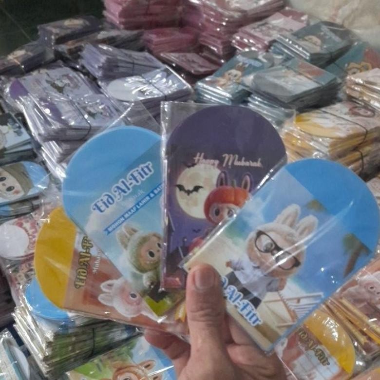 

ORIGINAL GROSIR 40 pack (terbaru) amplop lebaran medium isi /paket 400 pcs Na-138