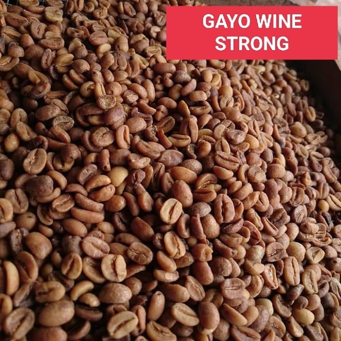 

Green Bean Arabica Gayo Wine Biji Mentah - 1Kg