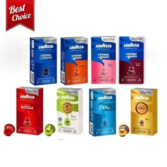 

Nespresso Lavazza Coffee Capsule - Kapsul Kopi Made In Italy