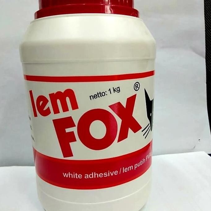 

Diskon Lem Fox Putih 1Kg /Kertas Kayu