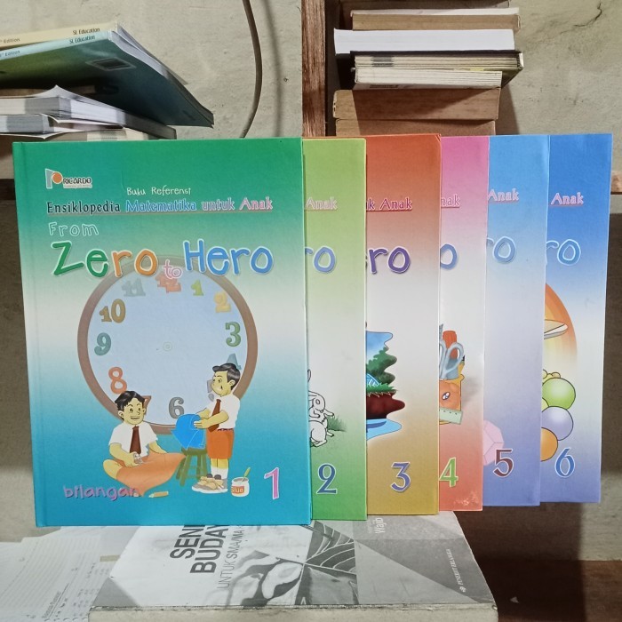 

ENSIKLOPEDIA MATEMATIKA UNTUK ANAK: FROM ZERO TO HERO VOL. 1 - 6