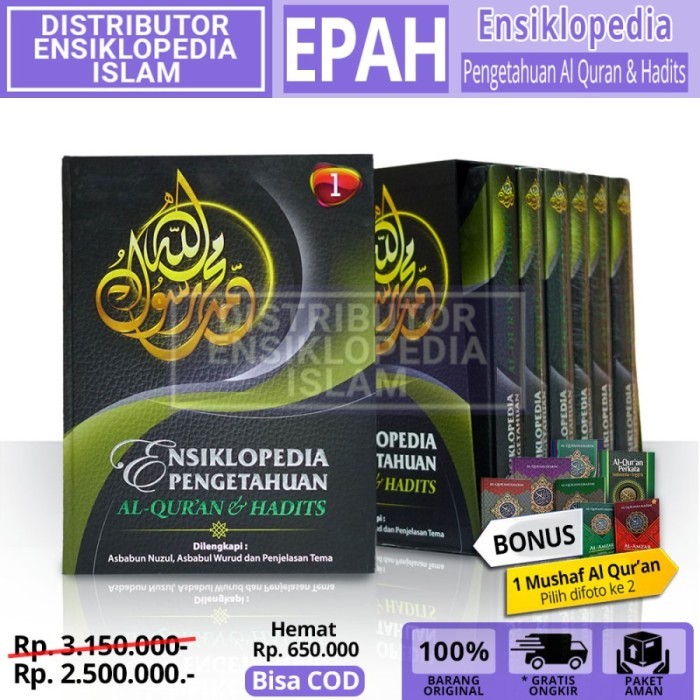 

HOT SALE! Ensiklopedia Islam Ensiklopedia Alquran & Hadits Pengetahuan Islam
