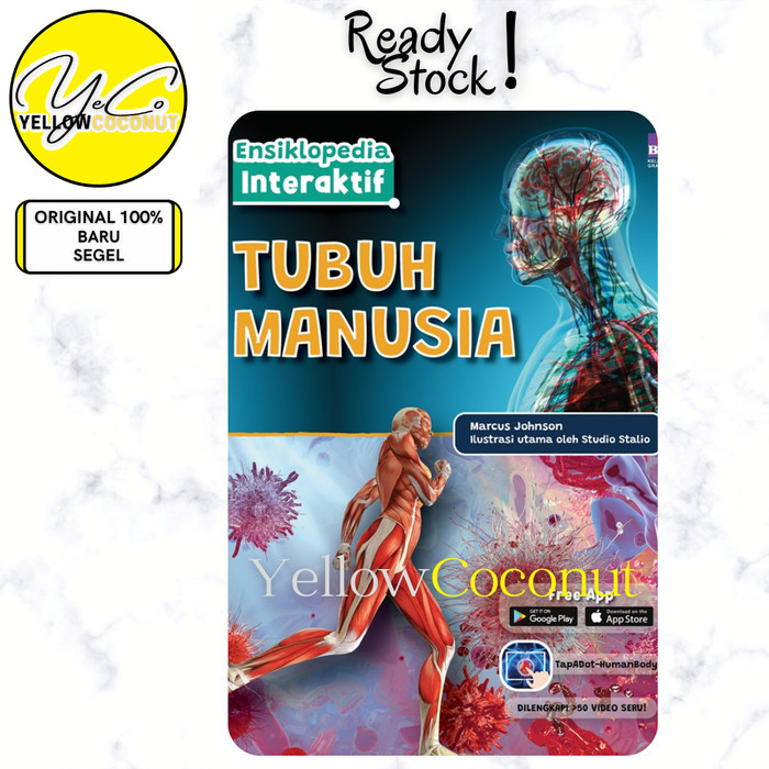 

TERBARU! Ensiklopedia Interaktif: Tubuh Manusia - MARCUS JOHNSON