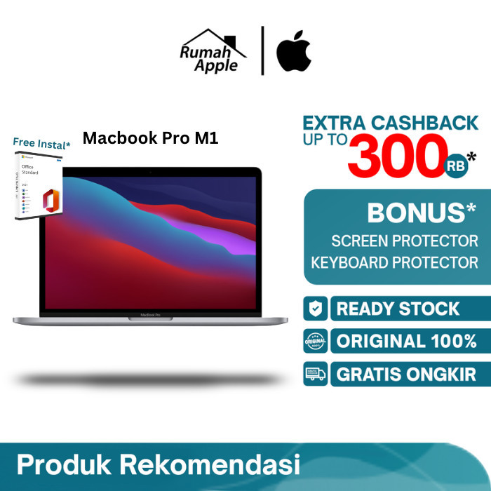 Macbook Pro M1 Max 16" Atau M1 Pro 14" 1Tb Ram 32Gb / 16Gb 512Gb Ibox
