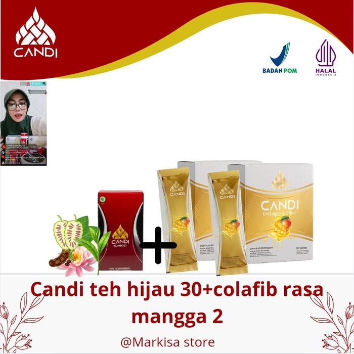 

terbaru !!! candi minuman teh hijau+mangga segar ready