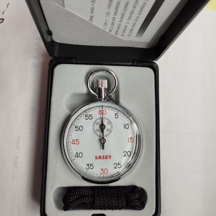 STOPWATCH ANALOG 60 S Stopwatch merk "SASEY"