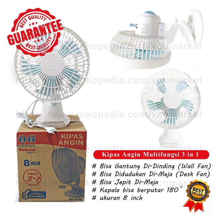 kipas angin dinding - kipas angin meja - kipas angin jepit - kipas angin multifungsi