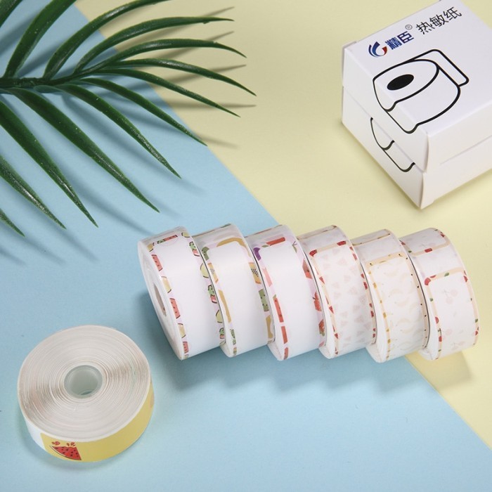 

5 ROLL NIIMBOT D11 STICKER 12*40MM SELF ADHESIVE WHITE KAMJAY