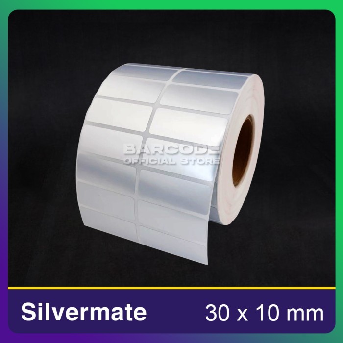 

CUSTOM PAKET PESANAN KERTAS STIKER LABEL SILVERMATE