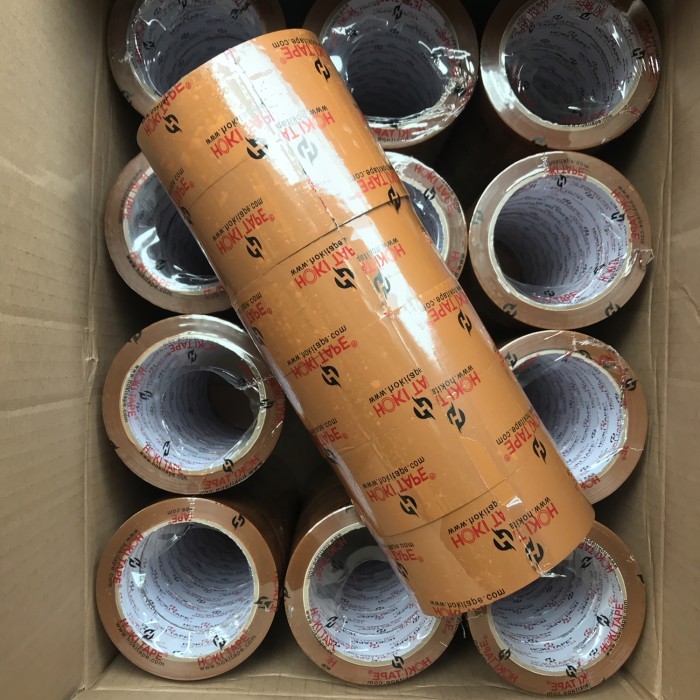 

LAKBAN BENING LAKBAN COKLAT UK 45*70M/90YARD HOKI TAPE (1 DUS 72 ROL)