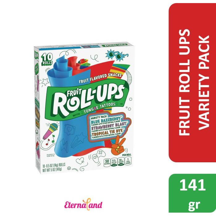 

Terbaru!! Fruit Roll-Ups Variety Pack - Permen Aneka Rasa Impor Usa Packing Aman