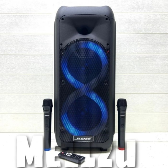 Speaker Portable Wireless Noise 899 B HIVE Original 8 inch x2Bluetooth