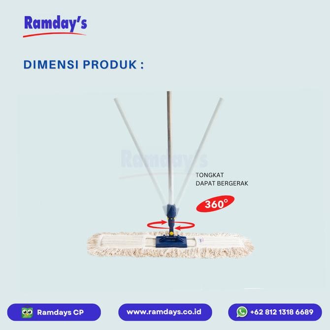 Ramdays Lobby Duster 40 cm complete cotton Terlaris