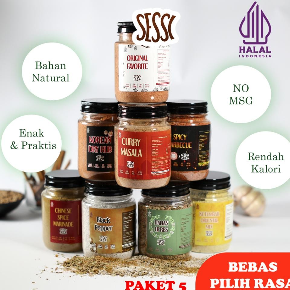 

5Pc Bumbu Marinai Ei Paet 5Pc Beba Pilih Raa