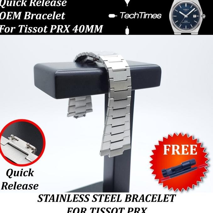 Stainless Steel Bracelet Strap Tissot PRX Rantai Jam for Tissot PRX Terlaris