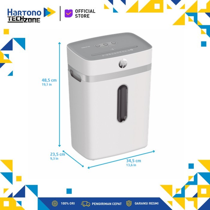 

TERLARIS! HP Penghancur Kertas Paper Shredder W2312 CC HP_2312#435