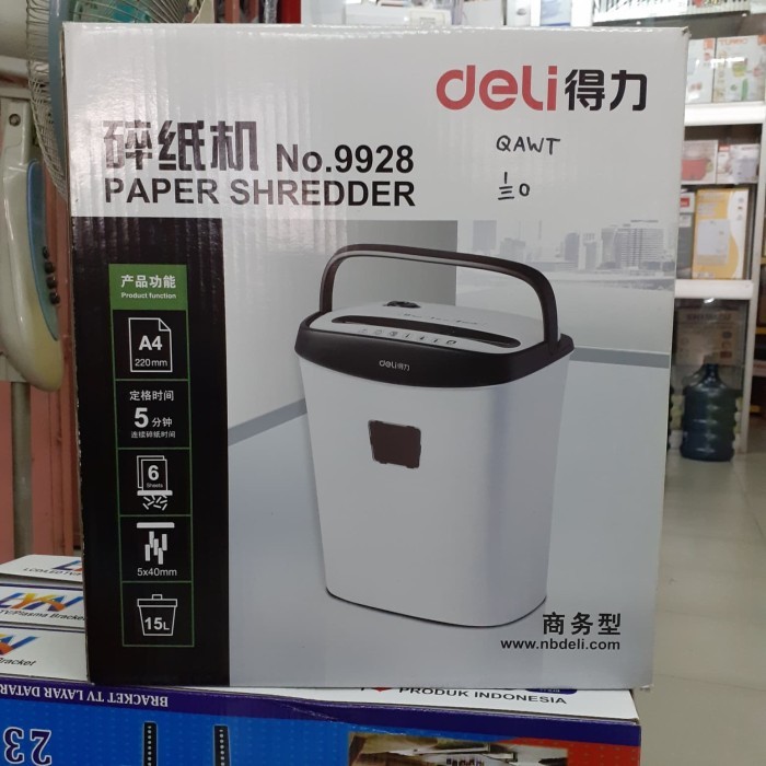

TERLARIS! Mesin Penghancur Kertas DELI paper shredder 9928
