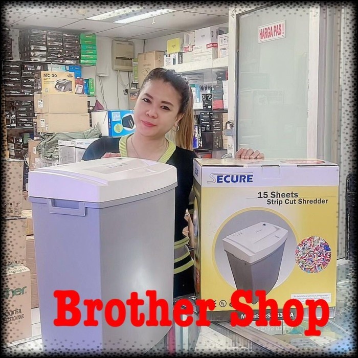 

PROMO! Mesin penghancur kertas/paper shredder secure EzSS 6315A