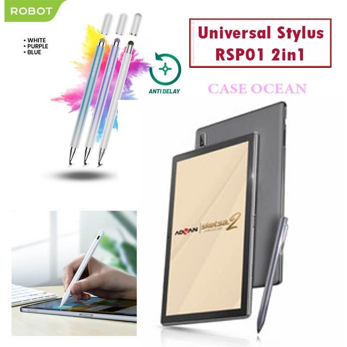 TERLARIS Pencil Advan Tab Sketsa 2 Stylus Pen Robot Universal Premium No Delay