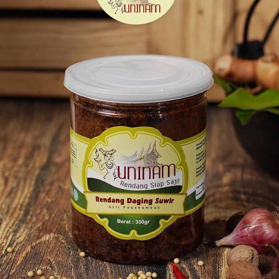 

Uninam Rendang Daging Api Uwir 350Gr Lau Iap Aji Prati Tanpa Gawet Dan Mg Reep Padang Payaumbuh