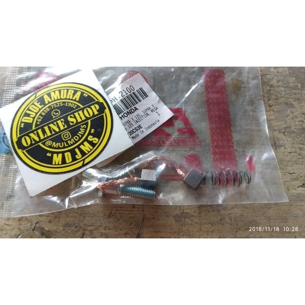 Areng Dinamo Stater Carbon Brush Cb150 Cbr150 Verza Karisma Cs1 Sonic