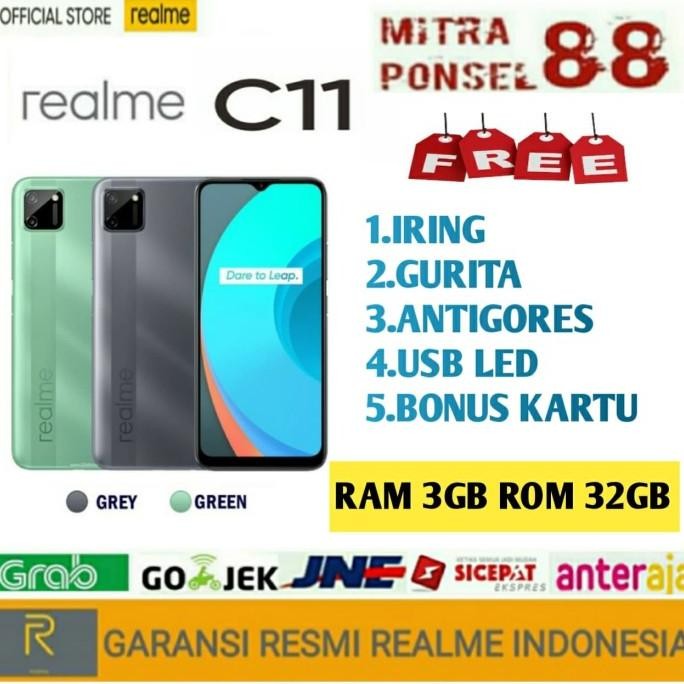 Realme C11 Ram 3/32Gb Garansi Resmi Realme Indonesia Original