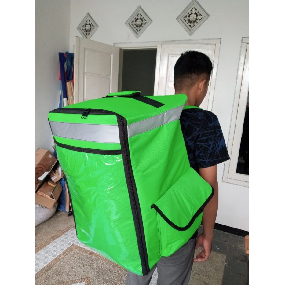 Tictac Tas Ransel Cooler Bag Delivery Kurir Aluminium Foil Box Motor