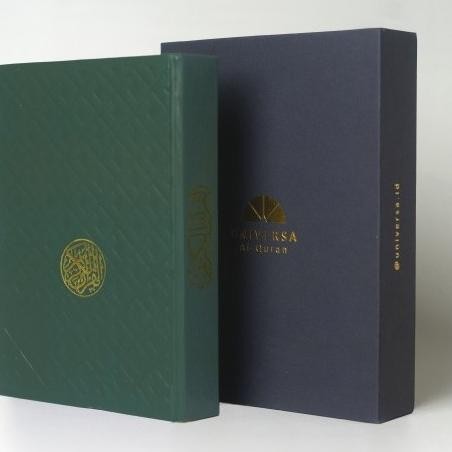 

Premium Al-Quran Dark Green by Universa - Tajwid Terjemahan IS81