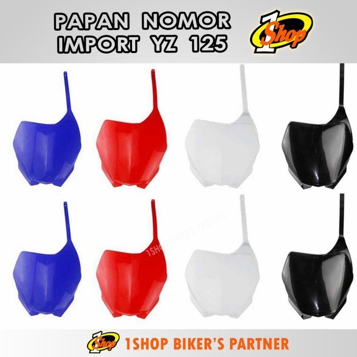 Papan Nomor Import Yz 125
