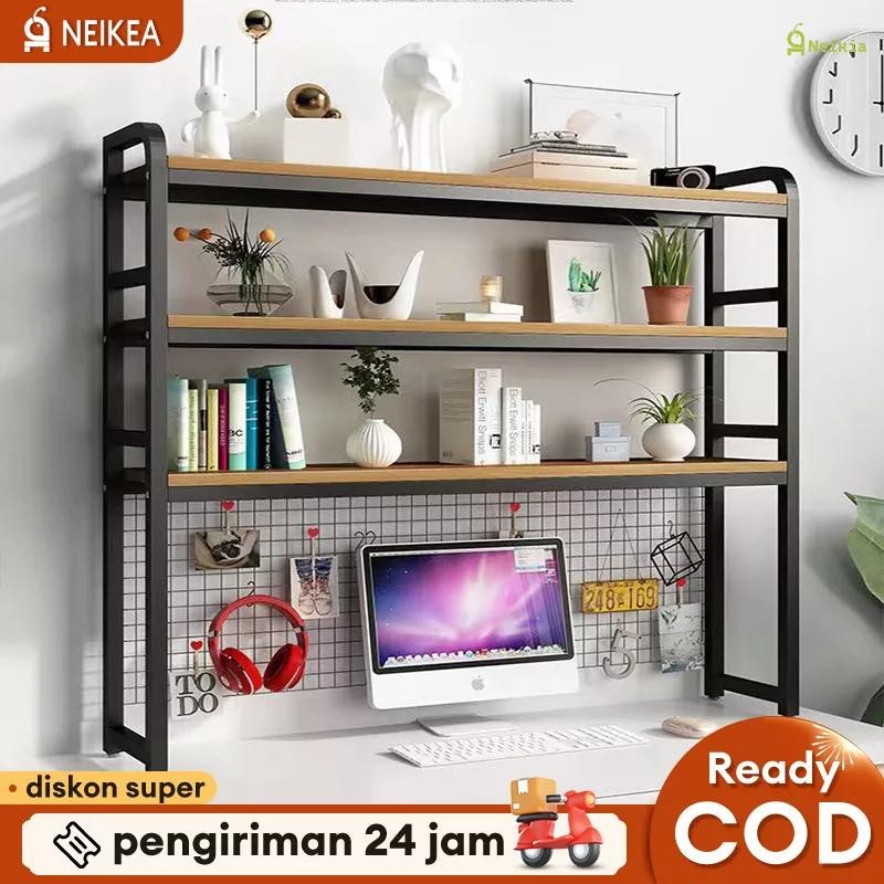 Rak Desktop Storage Rak Meja Stationery Rak Buku Desktop Rak Polaroid Rak Organizer Desktop Desk Org