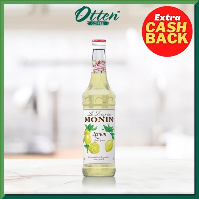 

Monin - Syrup Glasco Lemon (700 ML) - Sirup Minuman Rasa Glasco Lemon