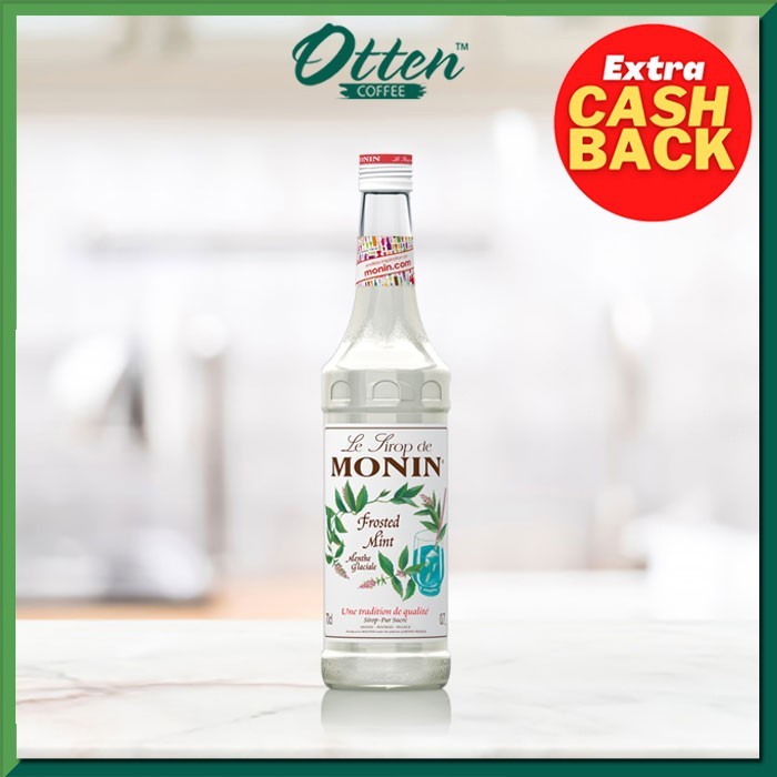 

Monin - Syrup Frosted Mint (700 ML) - Sirup Minuman Rasa Frosted Mint