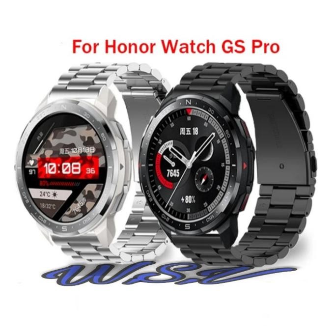 Stainless Steel Strap Honor Watch GS Pro Tali Jam Smartwatch Rantai Stok Terbatas