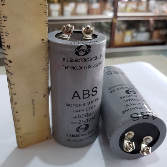 Kapasitor - Capacitor Motor Starting 800 UF MFD - 250V