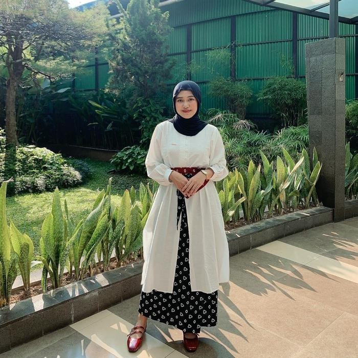 Terbaru By Deeja - Tunik Jumbo Oversize++ Ld 140 Putih Hitam Maroon Panjang Atasan Wanita Best