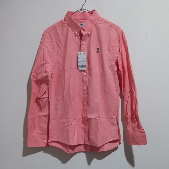 Baju Kemeja Lengan Panjang Pria Giordano Original