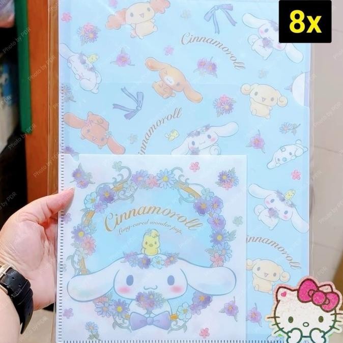 

MAP FOLDER A4 POCKET SANRIO ORIGINAL CINNAMOROLL STOK TERBATAS