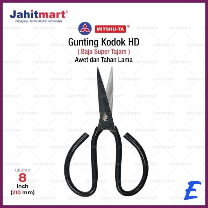 

| JH | GUNTING KODOK "MITSU-TA" CUT HD 210MM