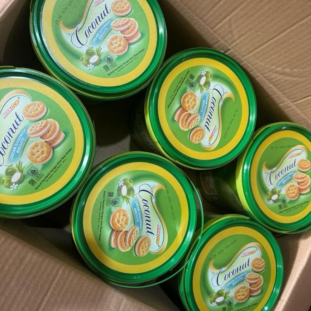

SALE 1 KARTON WAFER EMBER ROTI KALENG BISKITOP isi 6 ember pilih varian ZX41