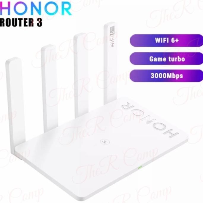HUAWEI HONOR ROUTER 3 DUAL BAND WIFI 6 3000Mbps Stok Terbatas