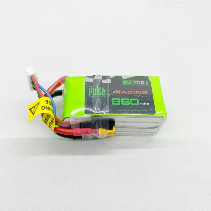 PULSE 860MAH 4S 14.8V 75C - LIPO BATTERY