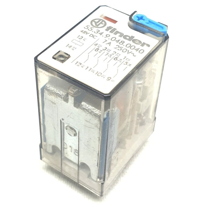 Relay Finder 55.34.9.048.0040 48Vdc 4Co -4Pdt