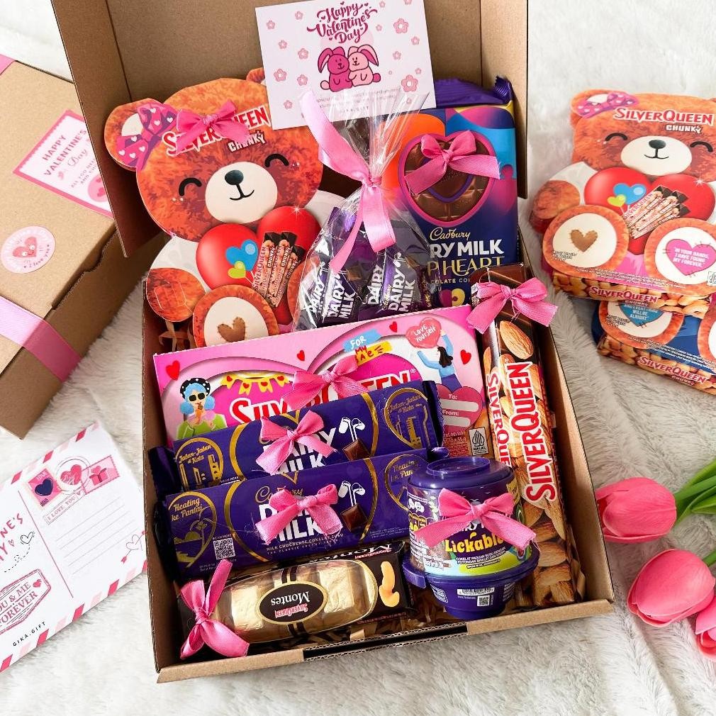 

SALE HAMPERS VALENTINE / KADO VALENTINE / GIFT VALENTINE / HAMPERS COKELAT, ULANG TAHUN / HAMPERS ANNIVERSARY / HAMPERS VALENTINE / NATAL / CHRISTMAS / HARI IBU / HARI GURU / DLL - CHOCOLATE EDITION - COKELAT VALENTINE ke-72