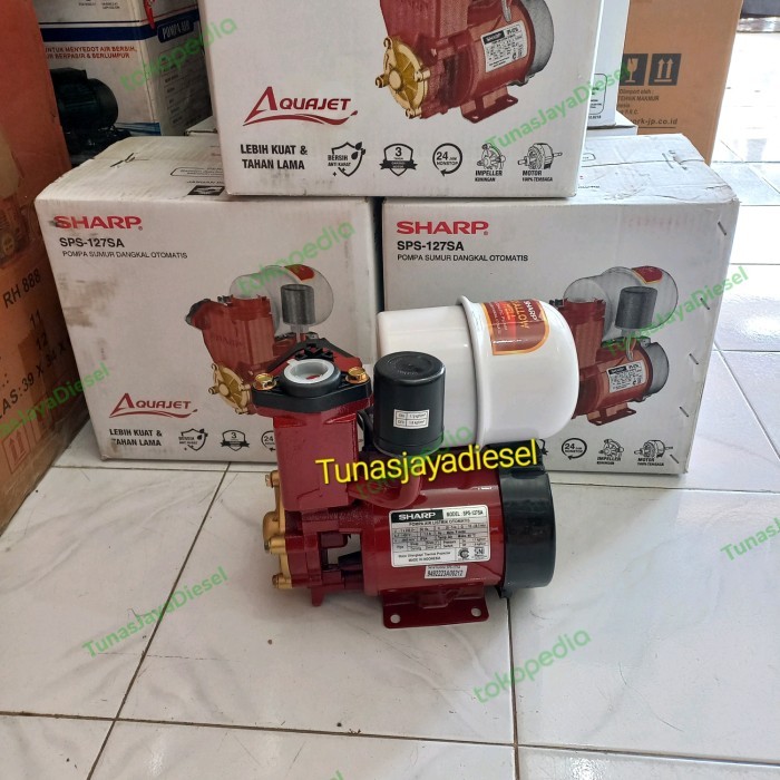 Pompa Air Listrik Otomatis Sharp Sps-129Sa